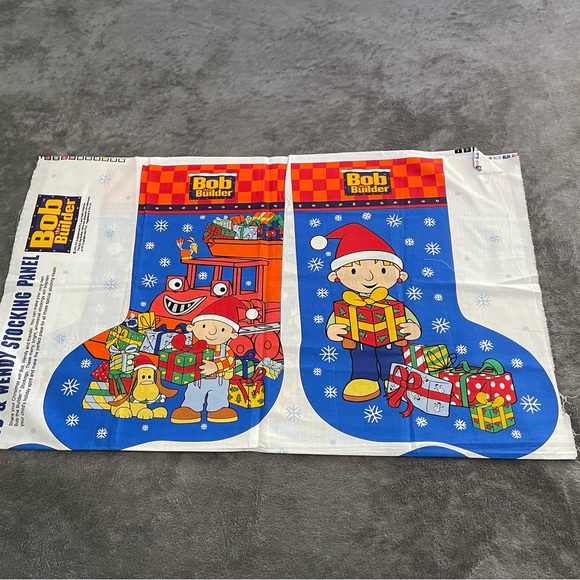 Hand Crafted | Accents | Bob The Builder Holiday Christmas Stocking